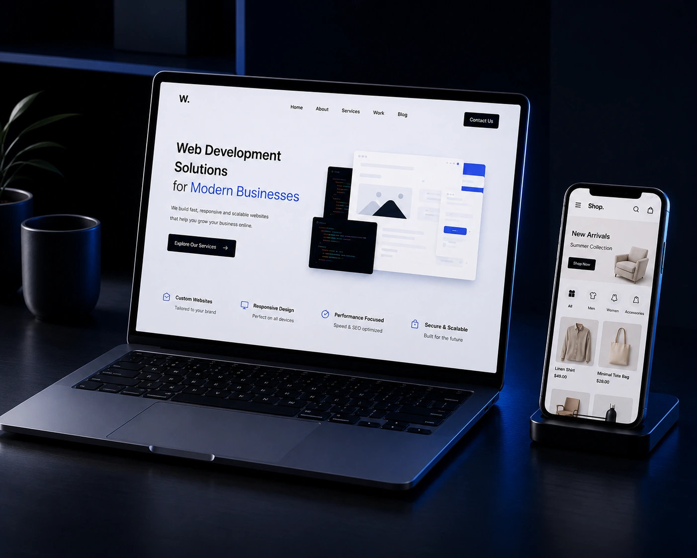 Web Development & E-commerce Development